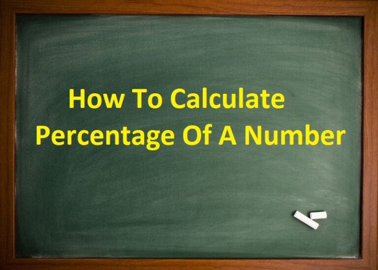 How to calculate a percentage Math For All