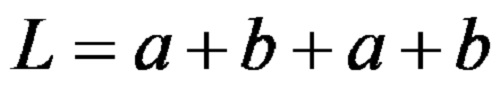Формула за периметар на правоаголник