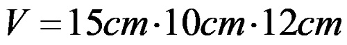 Formula za volumen na kvadar