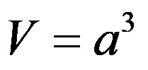 Формула за волумен на коцка