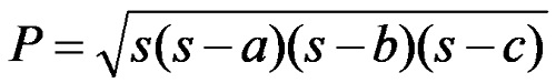 Херонова формула за плоштина на триаголник