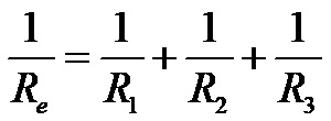 Формула за вкупен електричен отпор во паралелен струен круг